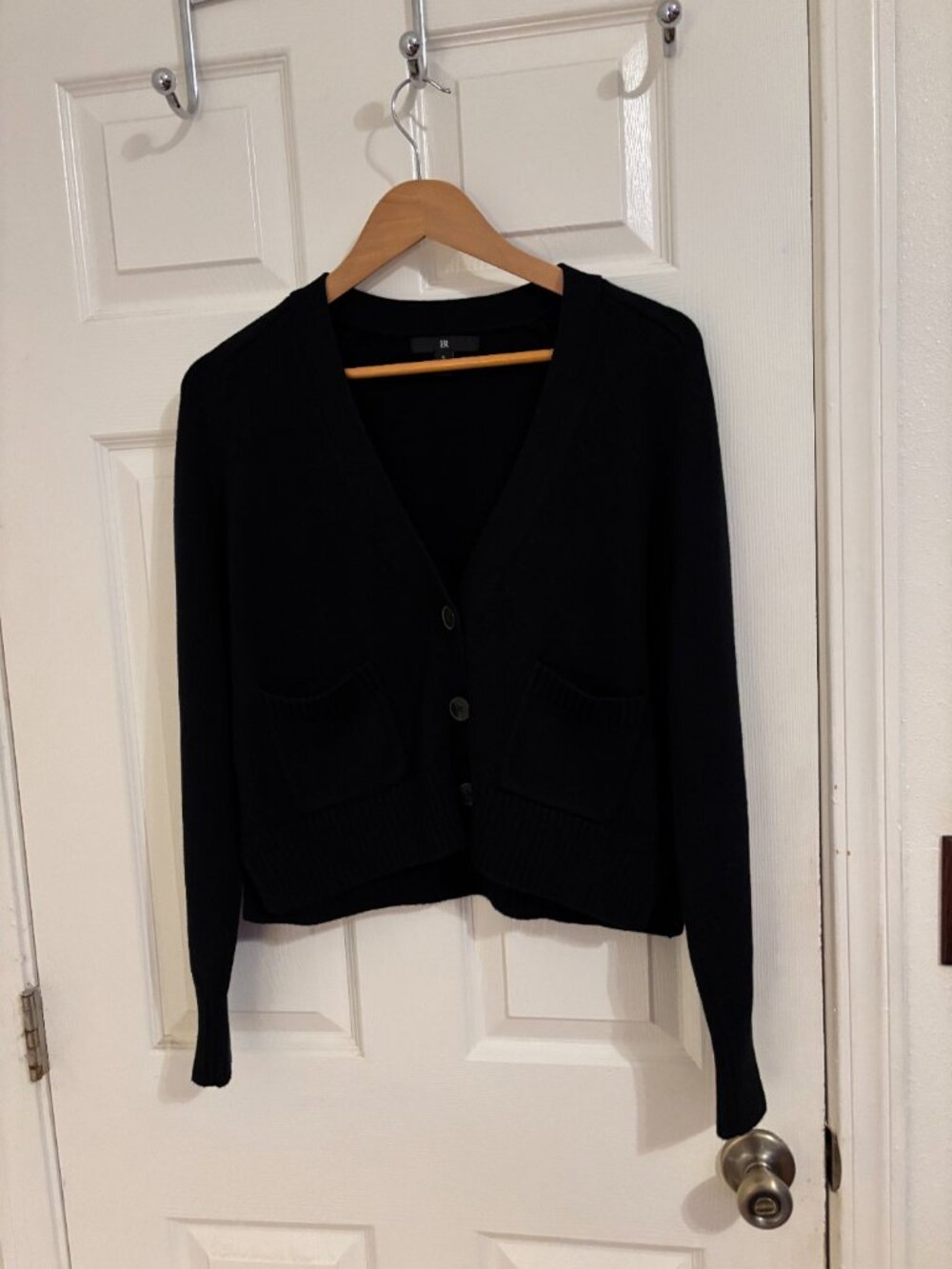 Banana Republic Cotton / Silk Cropped Sweater Cardigan - S